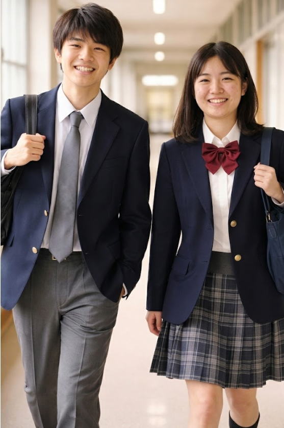 やれば伸びる男女高校生