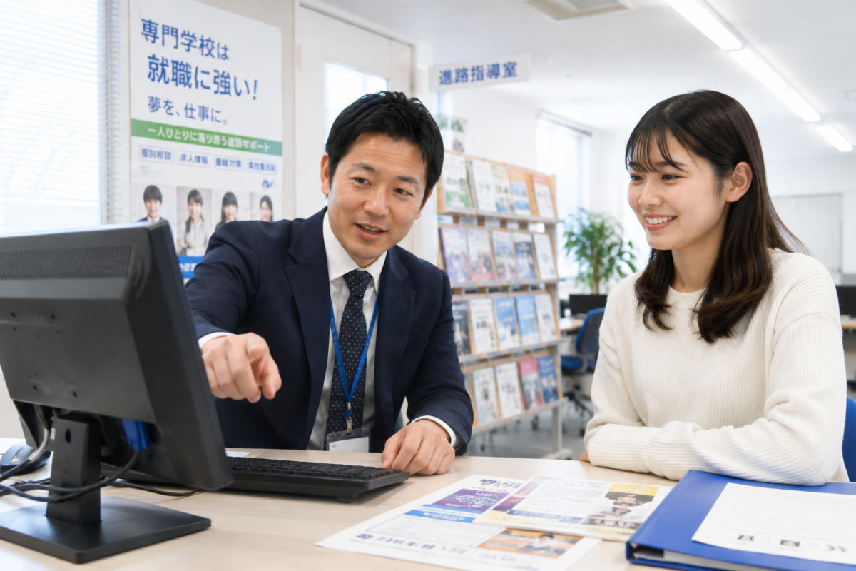 就職に強い専門学校|就職率ほぼ100%を支えている仕組み
