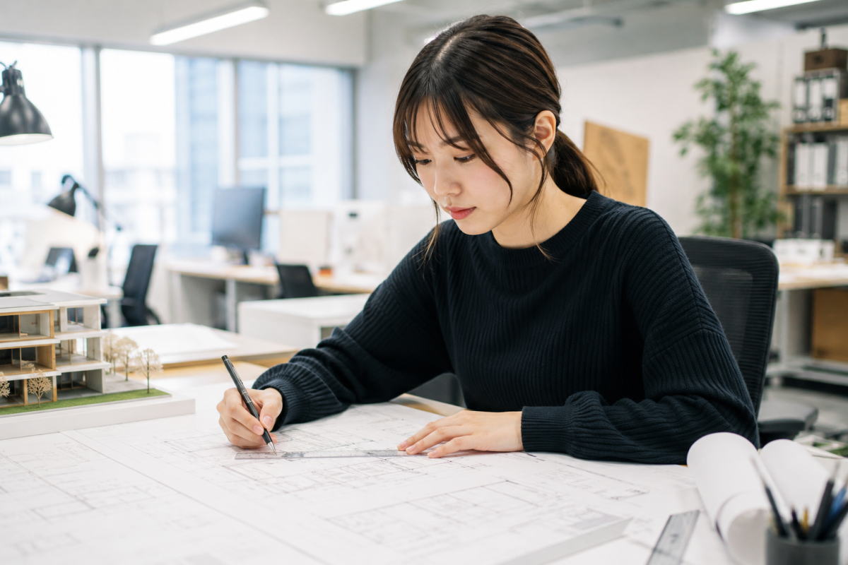 建築士女性