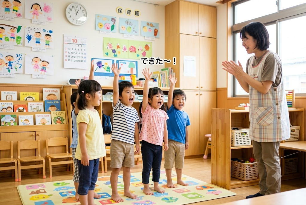 子供たちの「できた！」がやりがい＿感動の毎日　保育士・幼稚園教諭