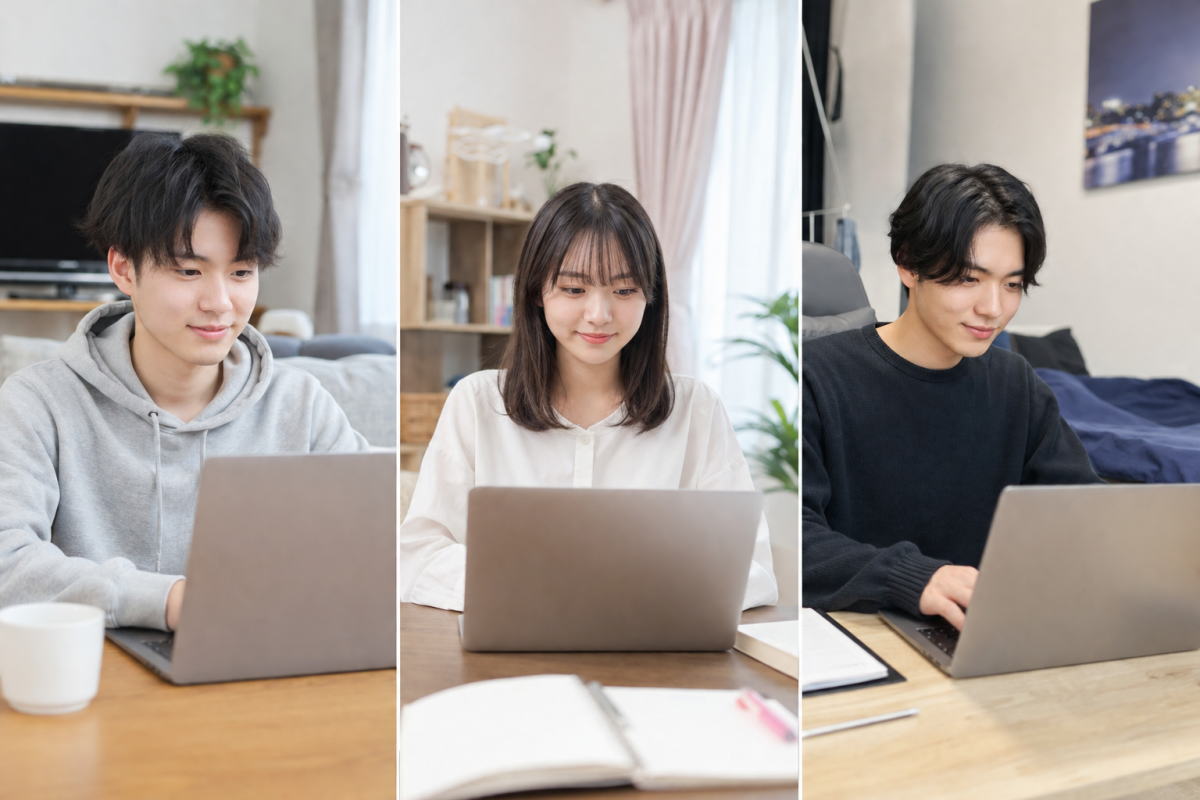 通信制専門学校|毎日通学しなくていい。タイプ別5人の体験談