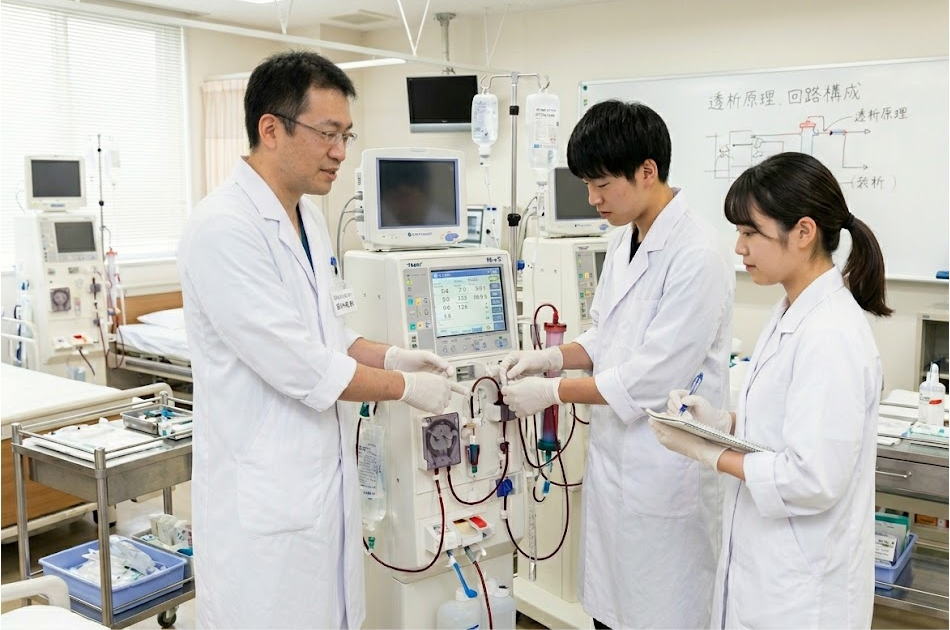 医療現場・眼鏡技能