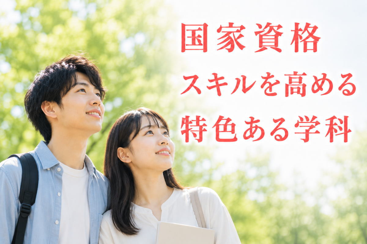 国家資格・スキルを高める・特色のある学科