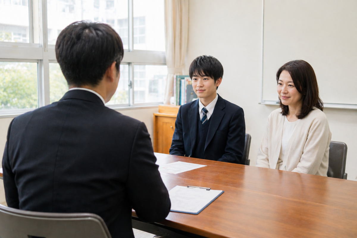 高校三者面談｜聞かれること・聞くこと1年〜3年 学年別ガイド【保護者】