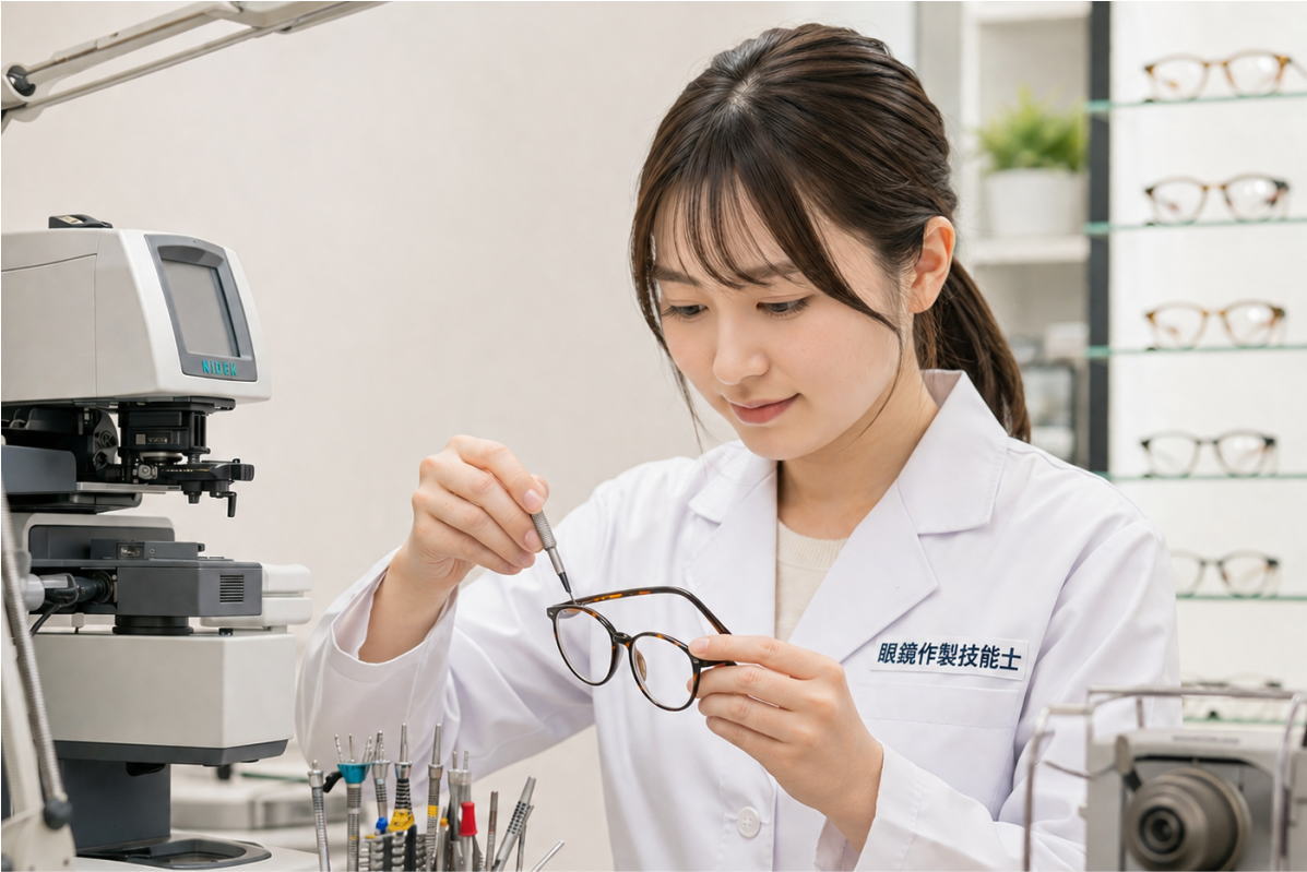 眼鏡作製技能士国家検定
