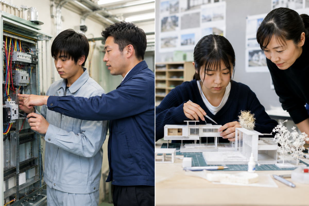 電気・通信・建築イメージ